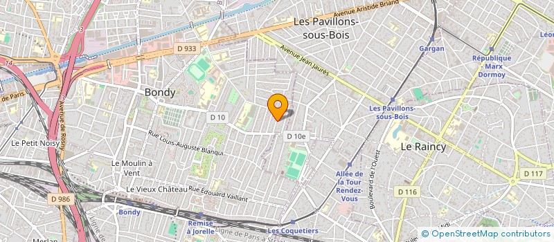 localisation de l'entreprise MONSIEUR JAHFAR AFANEH à STAINS