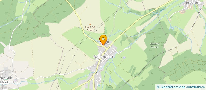 localisation de l'entreprise MONSIEUR JAHID ZENTAR  REMONCOURT