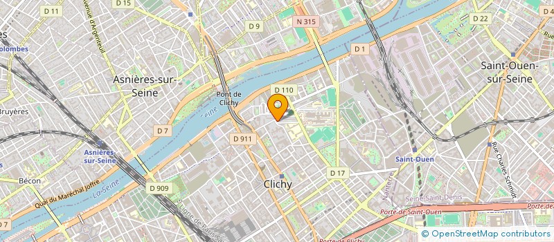 localisation de l'entreprise MONSIEUR JAHIDUL ABUL à CLICHY