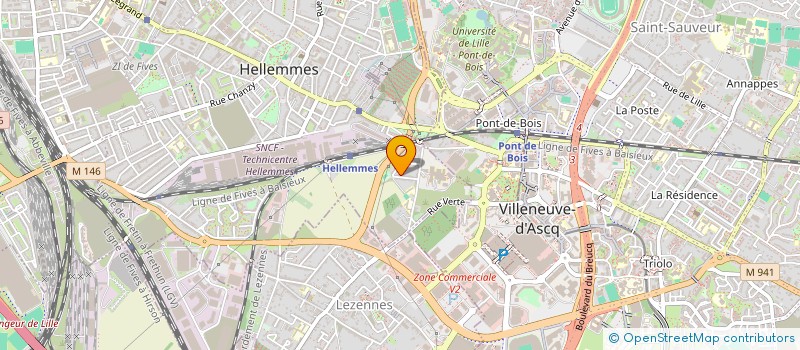 localisation de l'entreprise MONSIEUR JAHOU ZEDEKIA HOUEKPODIGNI à LILLE