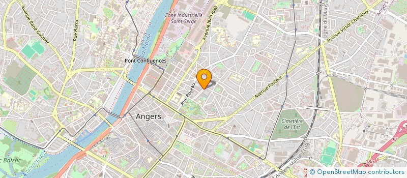 localisation de l'entreprise MONSIEUR JAHWAR MGATTEF à ANGERS
