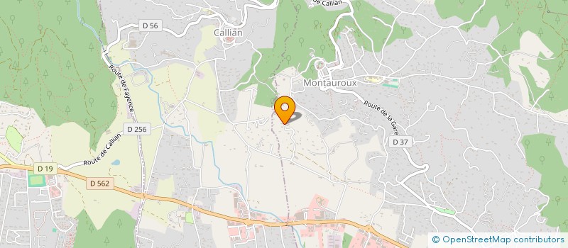 localisation de l'entreprise MONSIEUR JAI VAN PELT à MONTAUROUX