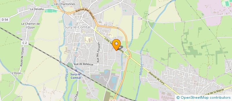 localisation de l'entreprise MONSIEUR JAIME ALEXANDRE TAVARES DE SOUSA  PARADOU