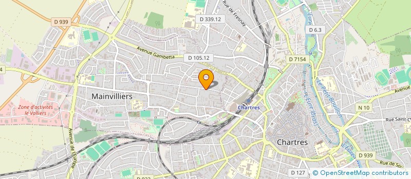 localisation de l'entreprise MONSIEUR JAIME DA SILVA à MAINVILLIERS