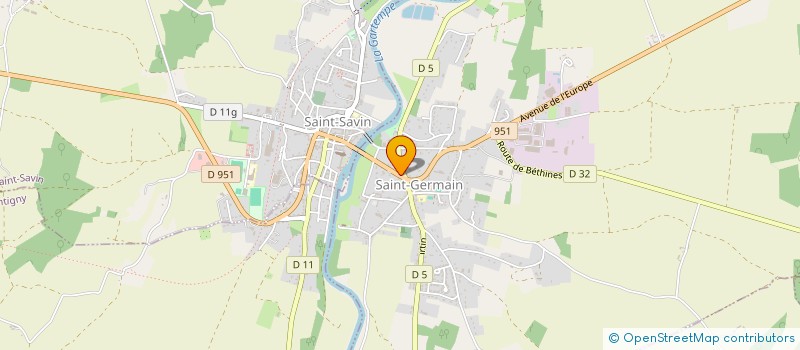 localisation de l'entreprise MONSIEUR JAIME DELGADO  SAINT-GERMAIN