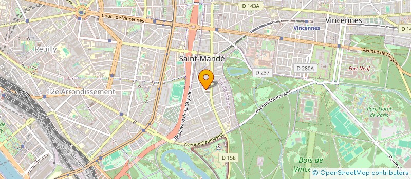 localisation de l'entreprise MONSIEUR JAIME FERNANDES à SAINT-MANDE