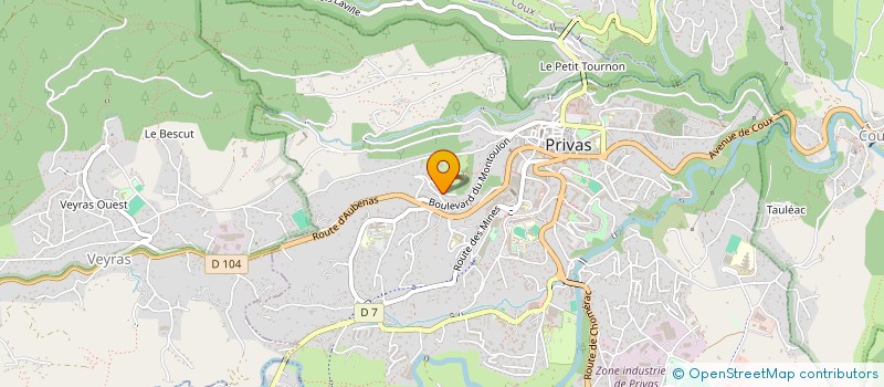 localisation de l'entreprise MONSIEUR JAIME HENRIQUES DA SILVA JUNIOR  PRIVAS