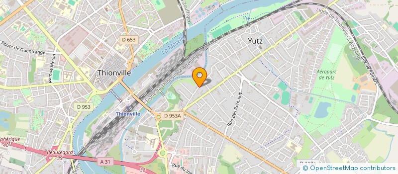 localisation de l'entreprise MONSIEUR JAIME MANCHEGO MUNOZ  YUTZ