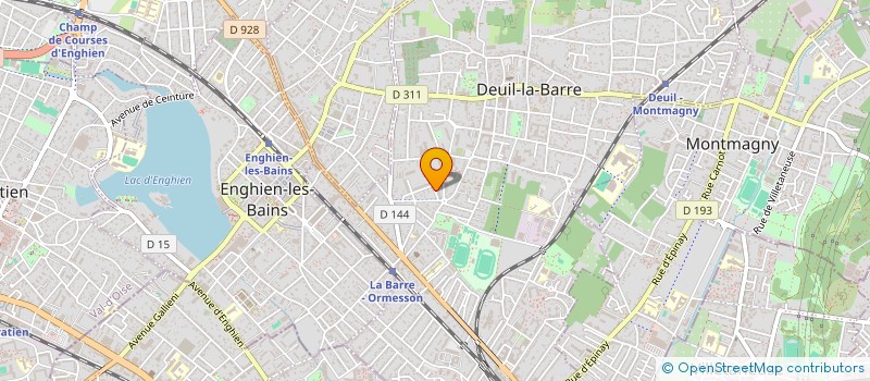 localisation de l'entreprise MONSIEUR JAIME MILETIC ASSUNCAO  DEUIL-LA-BARRE