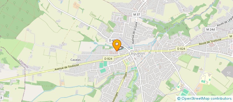 localisation de l'entreprise MONSIEUR JAIME MONTEIRO RODRIGUES  LEGUEVIN