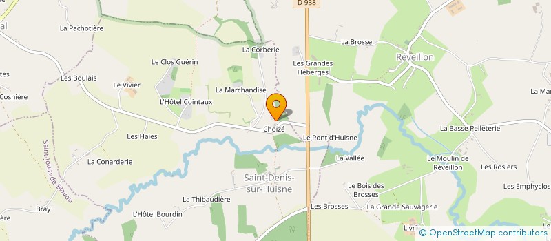 localisation de l'entreprise MONSIEUR JAIME MOTTE à SAINT-DENIS-SUR-HUISNE