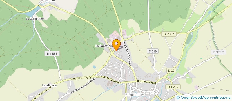 localisation de l'entreprise MONSIEUR JAIME NAZARETH à SENONCHES