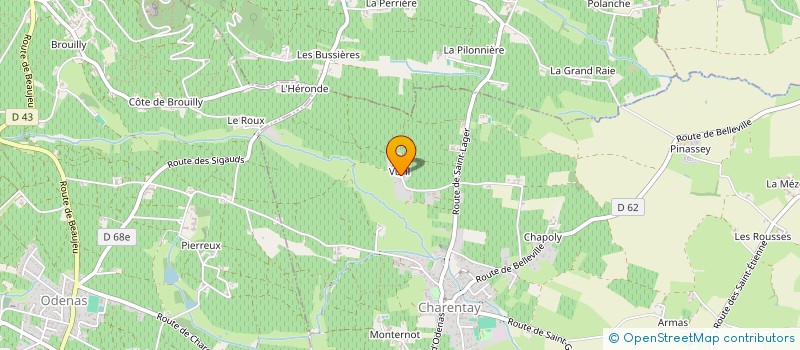 localisation de l'entreprise MONSIEUR JAIME PINTO PEREIRA  CHARENTAY