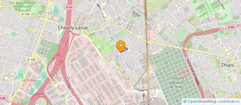 localisation de l'entreprise MONSIEUR JAIME RUSSO  CHEVILLY-LARUE