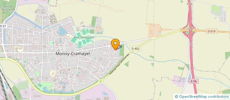 localisation de l'entreprise MONSIEUR JAIME SANTANA FERREIRA à MOISSY-CRAMAYEL