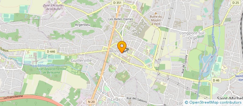 localisation de l'entreprise MONSIEUR JAIME TEIXEIRA  LONGPONT-SUR-ORGE