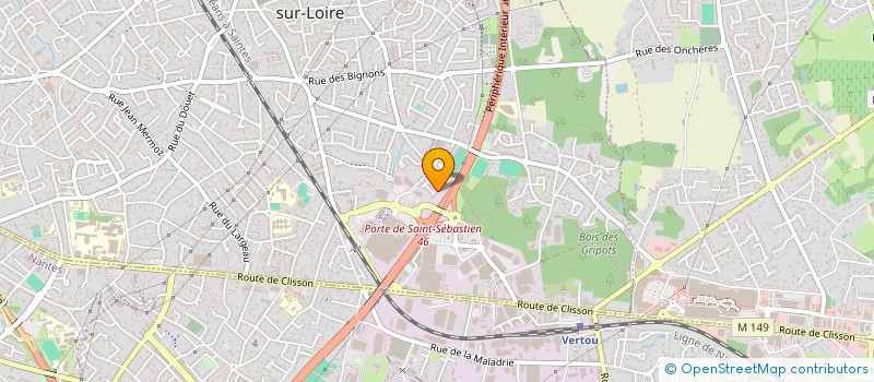 localisation de l'entreprise MONSIEUR JAIME VILLEGAS MAIRA  SAINT-SEBASTIEN-SUR-LOIRE