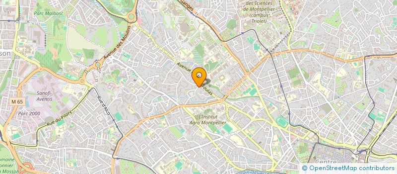 localisation de l'entreprise MONSIEUR JAIME VITOR VIEIRA DA CRUZ à MONTPELLIER