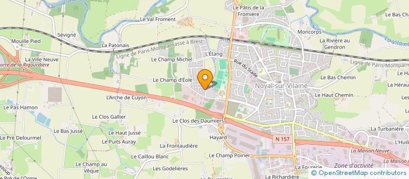 localisation de l'entreprise MONSIEUR JAIMES DE PRATO  NOYAL-SUR-VILAINE