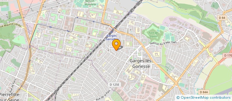 localisation de l'entreprise MONSIEUR JAIR SEMEDO BARRETO à GARGES-LES-GONESSE