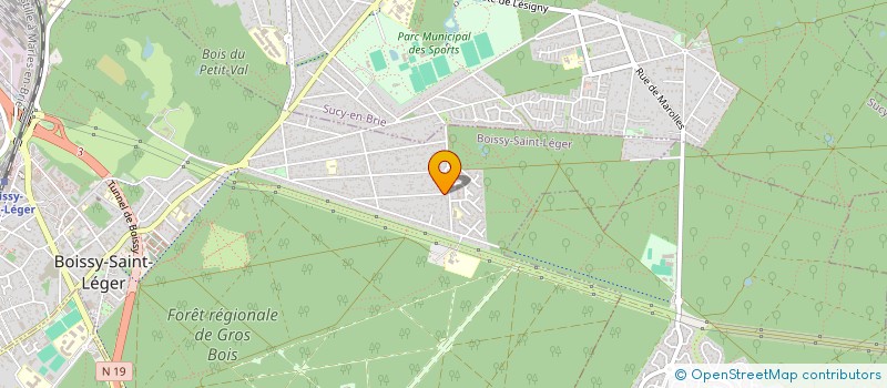 localisation de l'entreprise MONSIEUR JAIRO DOS SANTOS à BOISSY-SAINT-LEGER