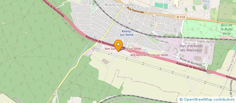 localisation de l'entreprise MONSIEUR JAISON DANION  ROSNY-SUR-SEINE