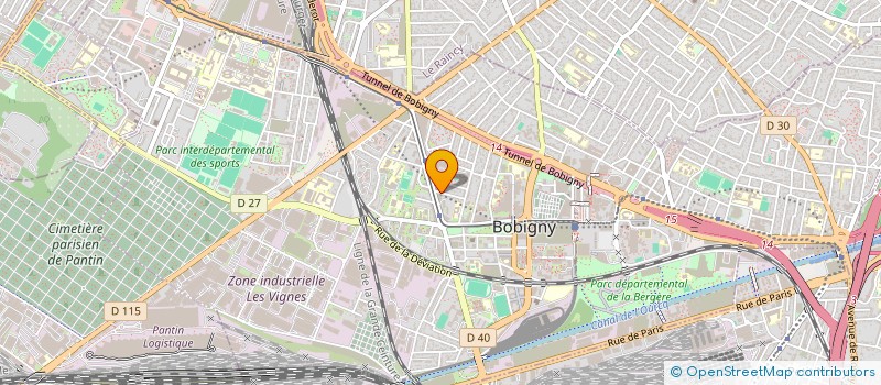 localisation de l'entreprise MONSIEUR JAKARIA KHAN  BOBIGNY