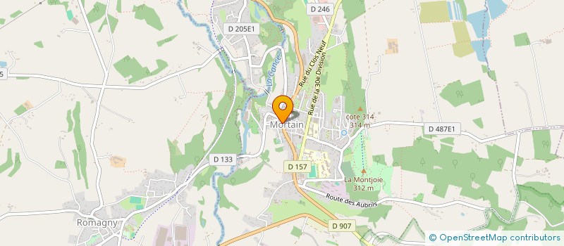 localisation de l'entreprise MONSIEUR JAKE BROUGHTON  MORTAIN-BOCAGE