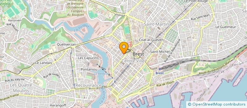 localisation de l'entreprise MONSIEUR JAKE PITT  BREST