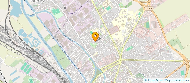 localisation de l'entreprise MONSIEUR JAKIR AHMED CHOWDHURY  CHALONS-EN-CHAMPAGNE