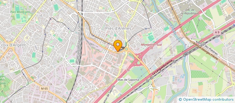 localisation de l'entreprise MONSIEUR JAKIR HUSSAIN  MONTPELLIER