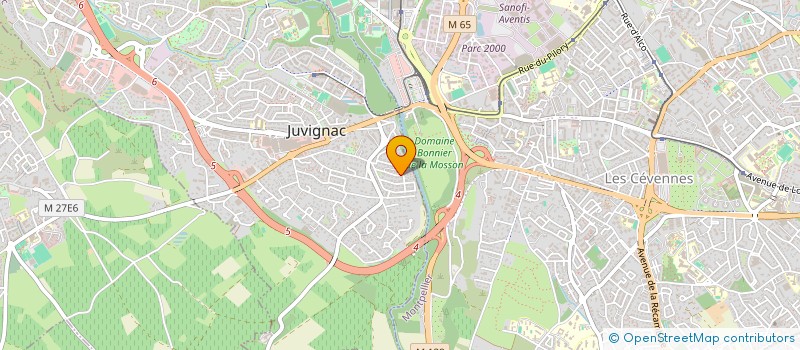 localisation de l'entreprise MONSIEUR JAKOB BERGER à JUVIGNAC