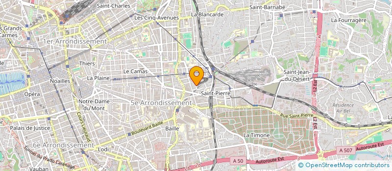 localisation de l'entreprise MONSIEUR JAKOB MULLER à MARSEILLE