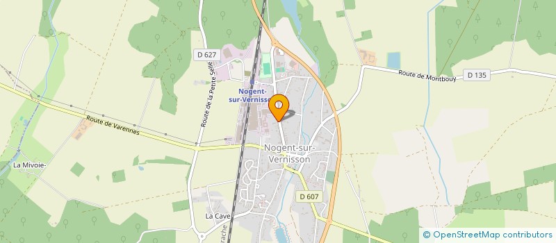 localisation de l'entreprise MONSIEUR JAKUB GACH à NOGENT-SUR-VERNISSON