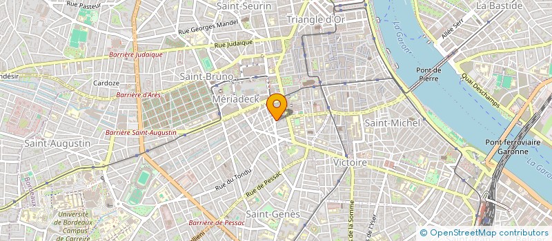 localisation de l'entreprise MONSIEUR JAKUB GORECKI  BORDEAUX