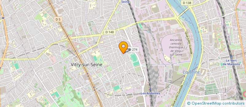 localisation de l'entreprise MONSIEUR JAKUB HAVEL  VITRY-SUR-SEINE