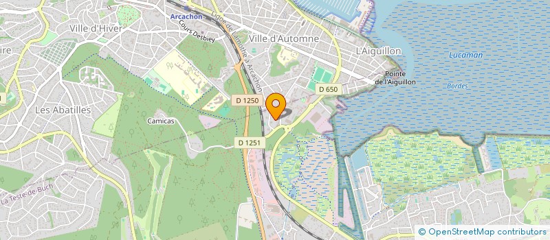 localisation de l'entreprise MONSIEUR JAKUB JUSZCZUK à LA TESTE-DE-BUCH