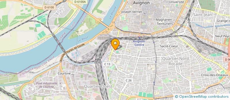 localisation de l'entreprise MONSIEUR JAKUB KACZMARCZYK  AVIGNON