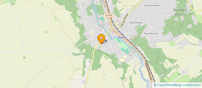 localisation de l'entreprise MONSIEUR JAKUB RYBAK  MAULE