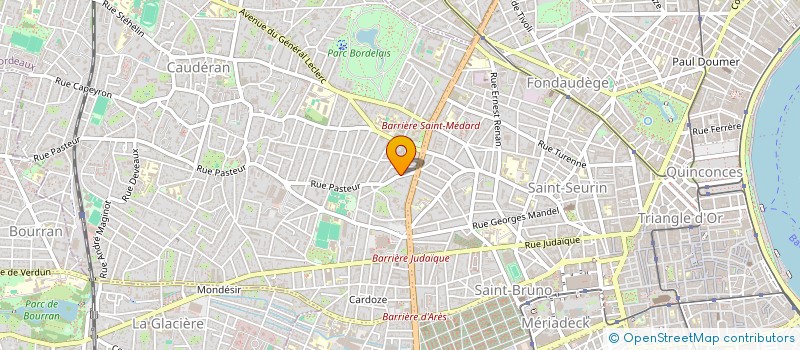 localisation de l'entreprise MONSIEUR JAKUB SZASTAK  BORDEAUX