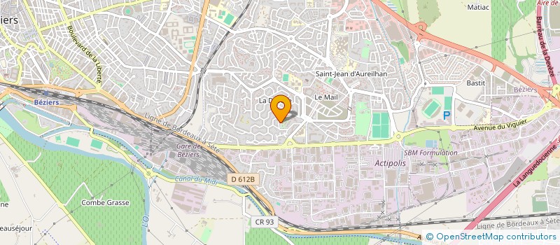 localisation de l'entreprise MONSIEUR JAKUP XHEMAILI à BEZIERS