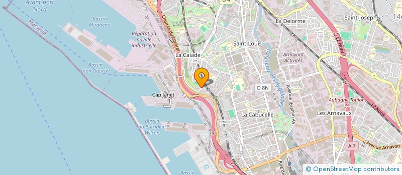 localisation de l'entreprise MONSIEUR JALAL ABDOU à MARSEILLE