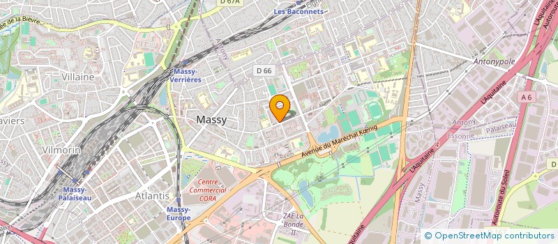 localisation de l'entreprise MONSIEUR JALAL AMARI à MASSY