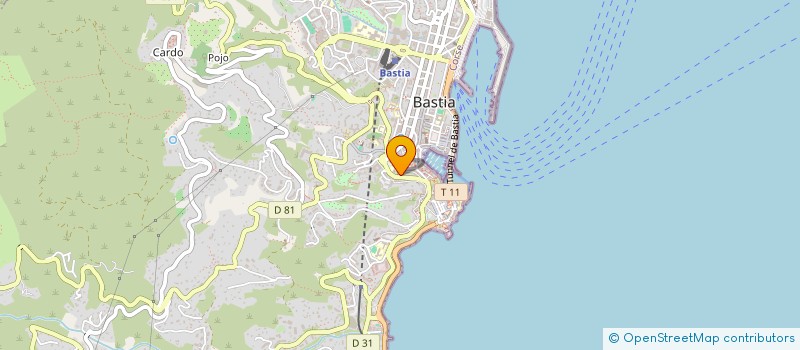 localisation de l'entreprise MONSIEUR JALAL AMINI à BASTIA