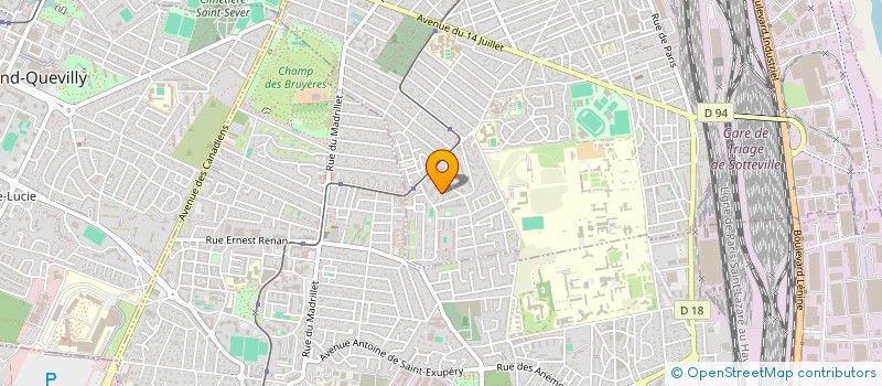 localisation de l'entreprise MONSIEUR JALAL BENSOUMMANE  SOTTEVILLE-LES-ROUEN