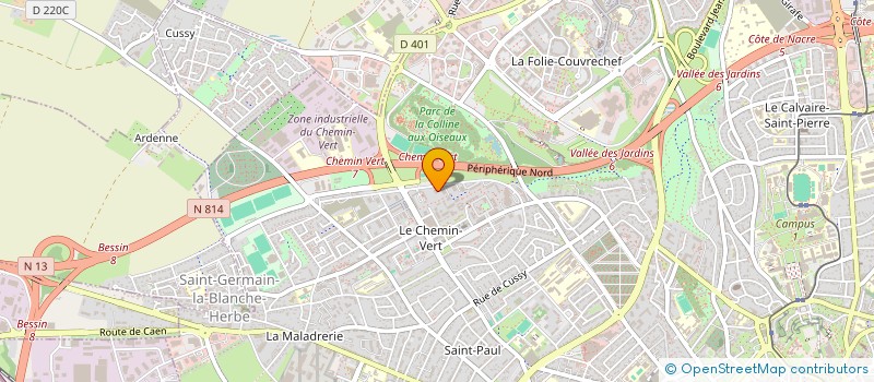 localisation de l'entreprise MONSIEUR JALAL FATAH à CAEN