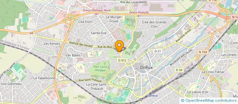 localisation de l'entreprise MONSIEUR JALAL HARCHICH à DREUX