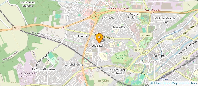 localisation de l'entreprise MONSIEUR JALAL IMSOUR à DREUX