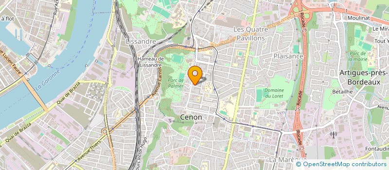 localisation de l'entreprise MONSIEUR JALAL KASMI à CENON
