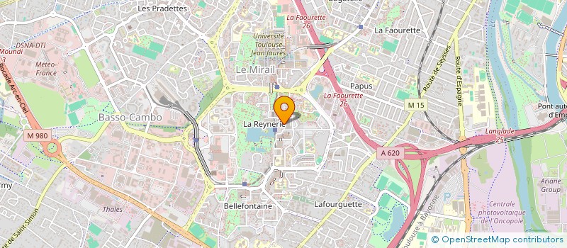 localisation de l'entreprise MONSIEUR JALAL KHADRAOUI à AUSSONNE